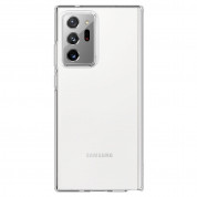 Spigen Liquid Crystal Case - тънък качествен силиконов (TPU) калъф за Samsung Galaxy Note 20 Ultra (прозрачен)  14