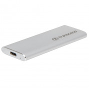 Transcend ESD240C Portable SSD 120GB - преносим външен SSD диск 120GB (сребрист)