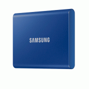 Samsung Portable SSD T7 500GB USB 3.2 - преносим външен SSD диск 500GB (син)	