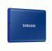 Samsung Portable SSD T7 500GB USB 3.2 - преносим външен SSD диск 500GB (син)	 3