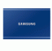 Samsung Portable SSD T7 500GB USB 3.2 - преносим външен SSD диск 500GB (син)	 2