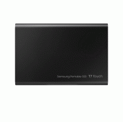 Samsung Portable SSD T7 Touch 1TB USB 3.2 - преносим външен SSD диск 1TB с пръстов отпечатък и парола за сигурност (черен)	 4