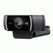 Logitech C922 Pro Stream Webcam - уеб видеокамера 1080p FHD с микрофон (черен)  2