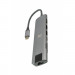 A-solar Xtorm XC207 USB-C Hub 7-in-1 4K HDMI, Ethernet, USB-C, 2xUSB-A, SD, microSD - мултифункционален хъб за свързване на допълнителна периферия за MacBook и устройства с USB-C (тъмносив) 1