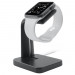 Macally Apple Watch Stand - луксозна алуминиева поставка за Apple Watch (черна) 6
