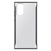 Samsung Clear Protective Cover EF-GN980CBEGEU - оригинален удароустойчив хибриден кейс за Samsung Galaxy Note 20 (черен) 3