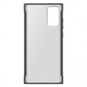 Samsung Clear Protective Cover EF-GN980CBEGEU - оригинален удароустойчив хибриден кейс за Samsung Galaxy Note 20 (черен) 4