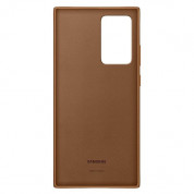 Samsung Leather Cover EF-VN985LAEGEU - оригинален кожен кейс (естествена кожа) за Samsung Note 20 Ultra (кафяв) 1