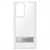 Samsung Clear Standing Cover EF-JN985CTEGEU - оригинален удароустойчив хибриден кейс с поставка за Samsung Galaxy Note 20 Ultra (прозрачен) 3