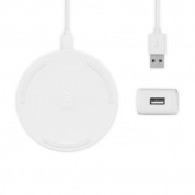 Belkin Boost Charge Wireless Charging Pad 10W + QC 3.0 Wall Charger + Cable (white) 4
