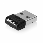 Belkin Mini Bluetooth V4.0 USB Adapter - Bluetooth адаптер за компютри и лаптопи (черен)