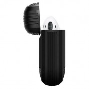 Spigen Rugged Armor Case for Apple AirPods & Apple AirPods 2 (black) 5
