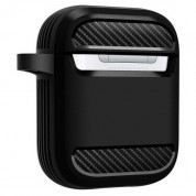 Spigen Rugged Armor Case for Apple AirPods & Apple AirPods 2 (black) 3