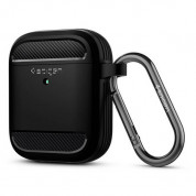Spigen Rugged Armor Case for Apple AirPods & Apple AirPods 2 (black)