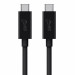 Belkin USB-C 3.1 to USB-C 100W Cable - USB-C към USB-C кабел за устройства с USB-C порт (100 см) (черен) 1