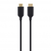 Belkin High Speed 4K with Ethernet HDMI Cable - HDMI кабел с поддръжка на 4K (100 см) (черен)