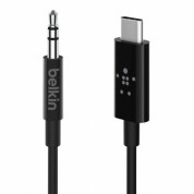 Belkin RockStar USB-C to 3.5 mm Audio Cable (90 cm) (black) 1