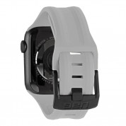 Urban Armor Gear Scout Strap - изключително здрава силиконова каишка за Apple Watch 42мм, 44мм, 45мм, Ultra 49мм (сив) 2