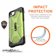 Urban Armor Gear Plasma Case - удароустойчив хибриден кейс за iPhone SE (2020), iPhone 8, iPhone 7, iPhone 6S, iPhone 6 (зелен) 8