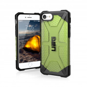 Urban Armor Gear Plasma Case for iPhone SE (2022), iPhone SE (2020), iPhone 8, iPhone 7, iPhone 6S, iPhone 6 (neon green)
