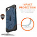 Urban Armor Gear Pathfinder Case - удароустойчив хибриден кейс за iPhone SE (2022), iPhone SE (2020), iPhone 8, iPhone 7, iPhone 6S, iPhone 6 (тъмносин) 9