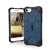 Urban Armor Gear Pathfinder Case - удароустойчив хибриден кейс за iPhone SE (2022), iPhone SE (2020), iPhone 8, iPhone 7, iPhone 6S, iPhone 6 (тъмносин)
