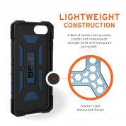 Urban Armor Gear Pathfinder Case - удароустойчив хибриден кейс за iPhone SE (2020), iPhone 8, iPhone 7, iPhone 6S, iPhone 6 (тъмносин) 7