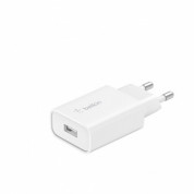 Belkin Boost Charge 18W Quick Charge 3.0 - захранване за ел. мрежа с USB-A изход и технология за бързо зареждане (бял)