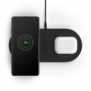 Belkin Boost Charge Dual Wireless Charging Pads - двойна поставка (пад) за безжично зареждане за Apple, Samsung, LG, Sony и други QI съвместими устройства (черен) 1