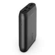 Belkin Power Bank Boost Charge 10000mAh - външна батерия 10000 mAh с 2xUSB-A и USB-C изходи за зареждане на смартфони и таблети (черен)