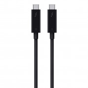 Belkin Thunderbolt 3 Cable - USB-C към USB-C кабел с Thunderbolt 3 и поддръжка на 5K (80 см) (черен) 1