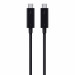 Belkin Thunderbolt 3 Cable - USB-C към USB-C кабел с Thunderbolt 3 и поддръжка на 5K (80 см) (черен) 2