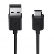 Belkin Mixit USB-A to USB-C Cable - USB-C кабел за устройства с USB-C порт (120 см) (черен)