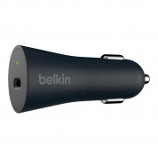 Belkin Boost Charge Car Charger & USB-C Cable - зарядно за кола с USB-C изход и USB-C кабел (черен) 