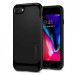 Spigen Neo Hybrid Case - хибриден кейс с висока степен на защита за iPhone SE (2022), iPhone SE (2020), iPhone 8, iPhone 7 (черен-гланц) 6