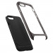 Spigen Neo Hybrid Case - хибриден кейс с висока степен на защита за iPhone SE (2022), iPhone SE (2020), iPhone 8, iPhone 7 (черен-сив) 5