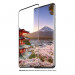 Eiger 3D Glass Edge to Edge Full Screen Tempered Glass - калено стъклено защитно покритие с извити ръбове за целия дисплея на OnePlus 8 (черен-прозрачен) 4