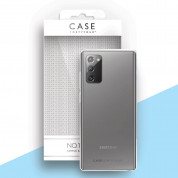 Case FortyFour No.1 Case - силиконов (TPU) калъф за Samsung Galaxy Note 20 (прозрачен)