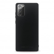 Case FortyFour No.1 Case - силиконов (TPU) калъф за Samsung Galaxy Note 20 (черен) 2