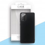 Case FortyFour No.1 Case - силиконов (TPU) калъф за Samsung Galaxy Note 20 (черен)