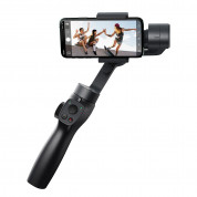 Baseus 3-Axis Gimbal Stabilizer for photos and video recording for iOS and Android (SUYT-0G) - уникален захващащ стабилизатор за смартфони