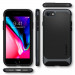 Spigen Neo Hybrid Case - хибриден кейс с висока степен на защита за iPhone SE (2022), iPhone SE (2020), iPhone 8, iPhone 7 (тъмносив) 8