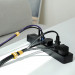 Baseus Rainbow Circle Velcro Strap - велкро лента за организиране на кабели (100 см) (жълт) 6