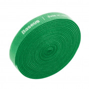 Baseus Rainbow Circle Velcro Strap - велкро лента за организиране на кабели (300 см) (зелен)
