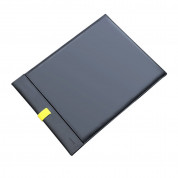 Baseus Lets Go Traction Laptop Sleeve (LBQY-BGY) - кожен калъф за MacBook Pro 16 и лаптопи до 16 инча (сив) 2