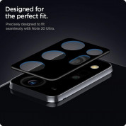 Spigen Optik Lens Protector - 2 броя предпазни стъклени протектори за камерата на Samsung Galaxy Note 20 Ultra  (черен) 1
