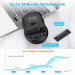 TeckNet 2.4G Silent Laptop Mouse EWM01769BA01 - ергономична безжична мишка (за Mac и PC) (черна)  4