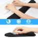 TeckNet Office Mouse Pad and Keyboard Pad MGM01107BA01- ергономична подложка за мишка с накитник и подложка за клавиатура (черен)  3