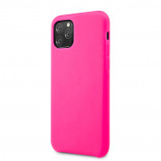 Vennus Silicone Case Lite - силиконов (TPU) калъф за iPhone SE (2022), iPhone SE (2020) (розов) 1
