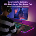 TeckNet MGM01108BA01 RGB Gaming Mouse Mat - гейминг подложка за мишка с LED подсветка (черен) 3